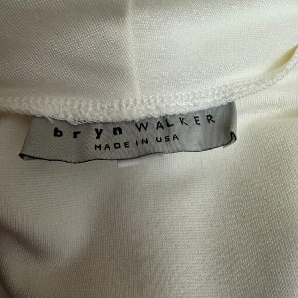 Bryn Walker Lavinia Knit Jersey Cowl Neck 3/4 Sleeve Crossover Hem Tunic Size 3X - Picture 5 of 12